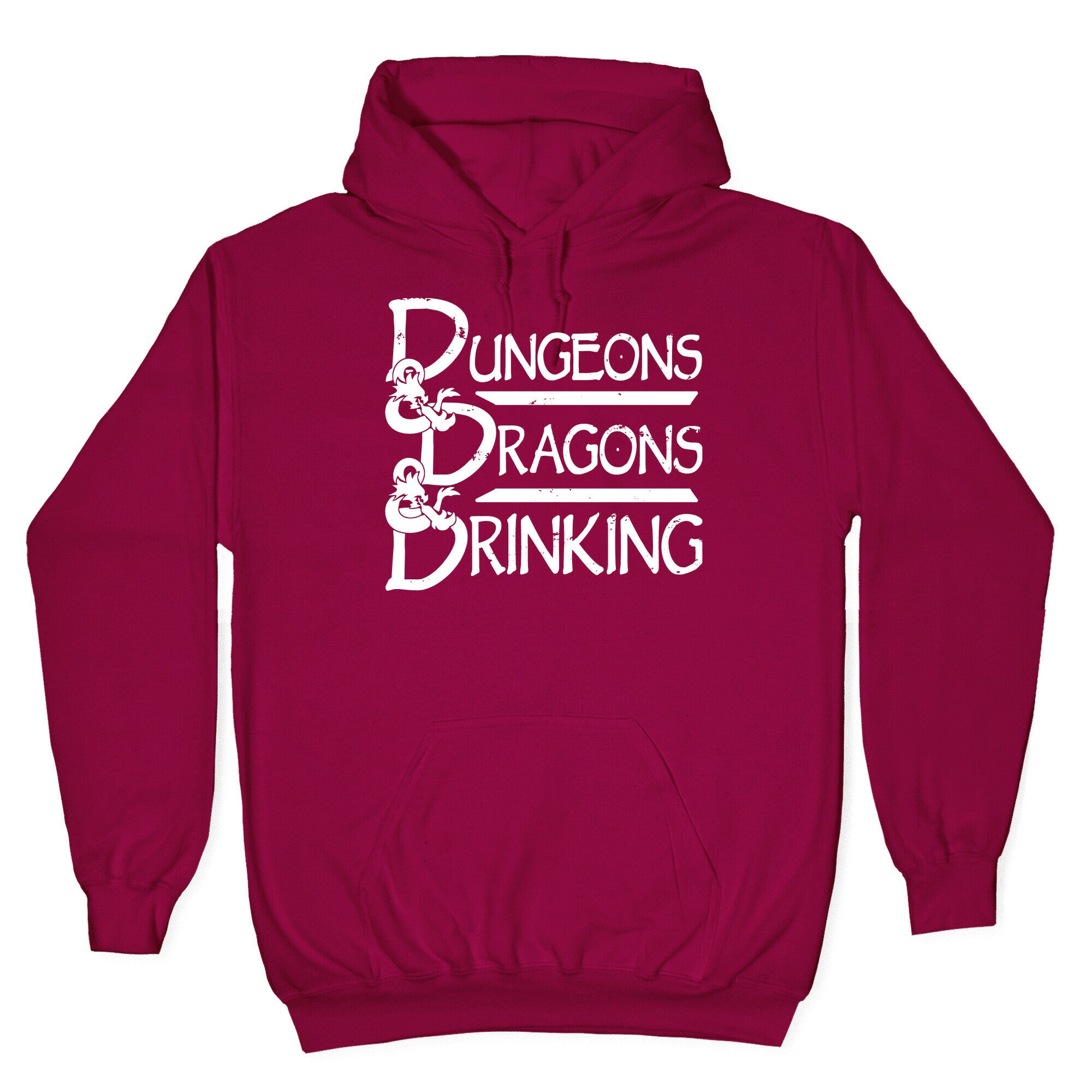 Dungeons & Dragons & Drinking Hoodie